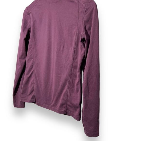 Alpine Design Purple Turtleneck Top Dri Logic Small BaseLayer - Picture 2 of 6